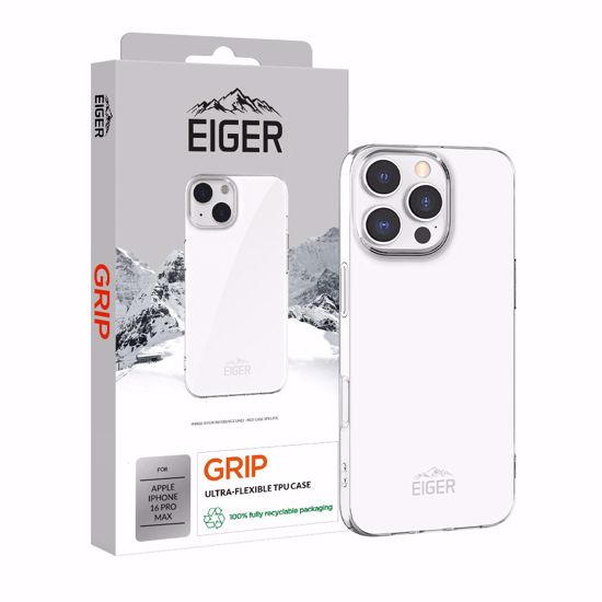Picture of Eiger Eiger Grip Case for Apple iPhone 16 Pro Max in Clear
